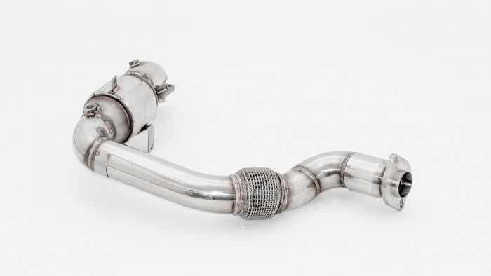 Friedrich Motorsport 76mm Downpipe mit 200 Zellen HJS Sport-Kat.