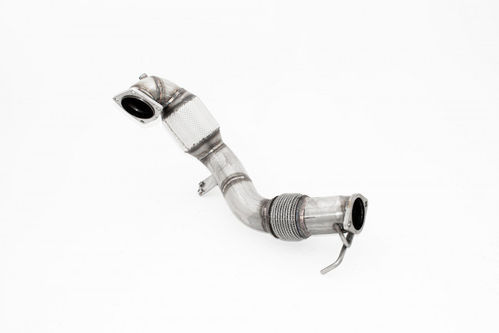 90mm Downpipe mit 200 Zellen HJS Sport-Kat. Hyundai i30 PDE