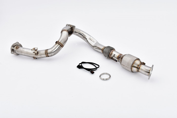 Friedrich Motorsport 76mm Downpipe mit 200 Zellen Sport-Kat.