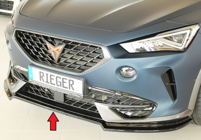 Rieger Spoilerschwert sw glänzend für Cupra Formentor (KM) 07/2020-