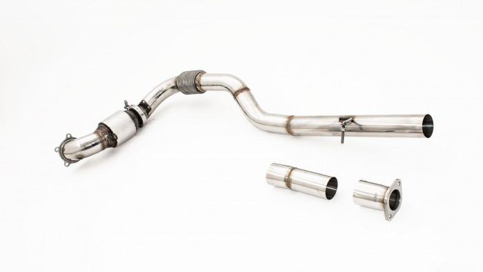 Friedrich Motorsport 76mm Downpipe mit 200 Zellen HJS Sport-Kat.