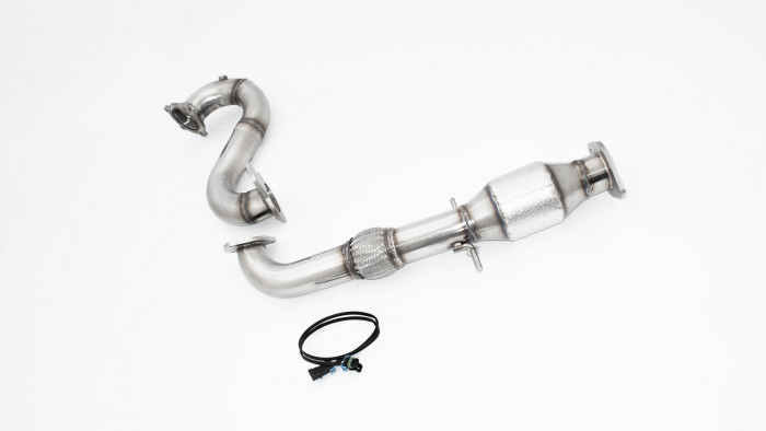 Friedrich Motorsport 76mm Downpipe mit 200 Zellen HJS Sport-Kat.