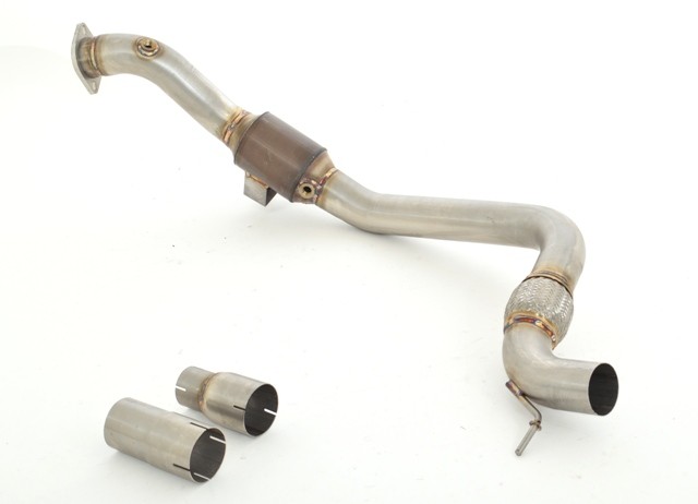 Friedrich Motorsport 76mm Downpipe mit 200 Zellen HJS Sport-Kat.